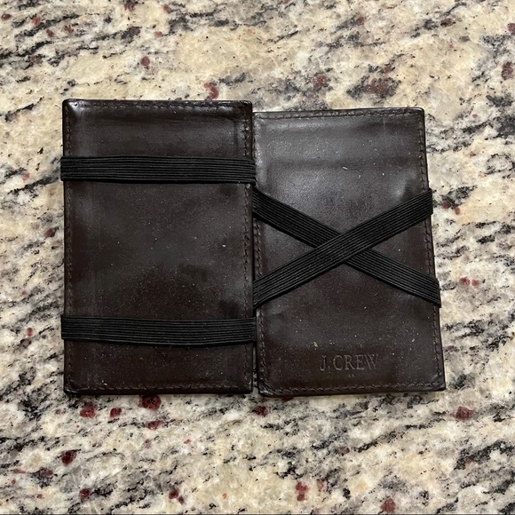 J. Crew leather “magic” wallet / card holder - Picture 6 of 6